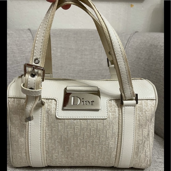 Authentic Christian dior boston bag - Picture 2 of 11